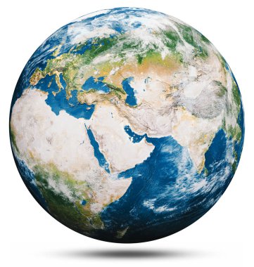 Dünya gezegeni izole edildi.