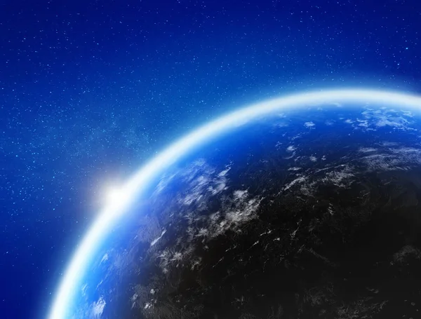 宇宙からの地球 — ストック写真