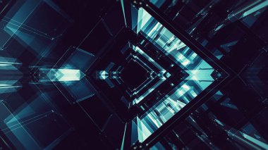 Mavi parlaklık satırları arka plan bulanıklık