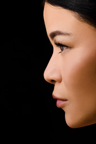 Retrato da bela mulher coreana em estúdio — Fotografia de Stock