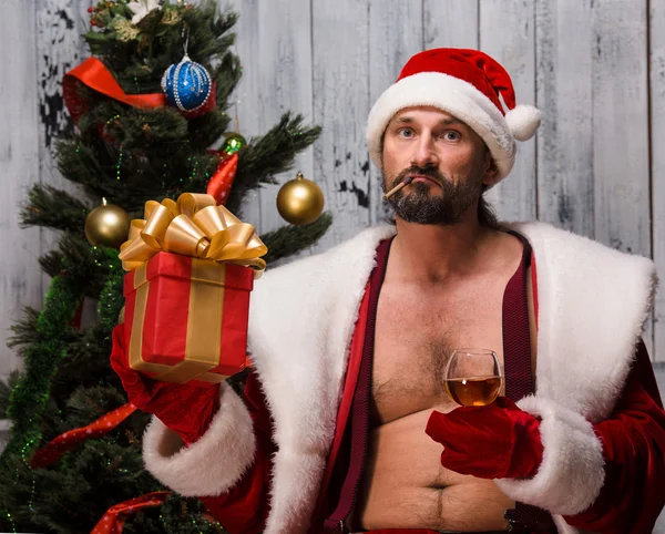 Bad Santa Clause — Stockfoto