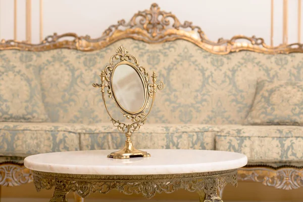 Mirror in royal apartments — Stock Photo, Image