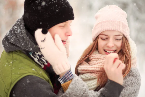 Sombreros de invierno lindo — Foto de Stock