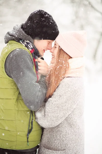 Sombreros de invierno lindo — Foto de Stock