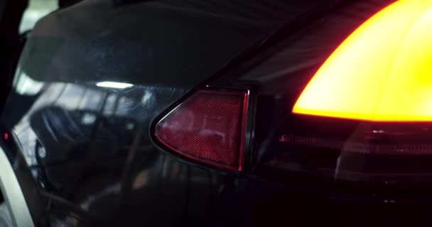 Technologie de pointe Tesla modèle de voiture X — Video