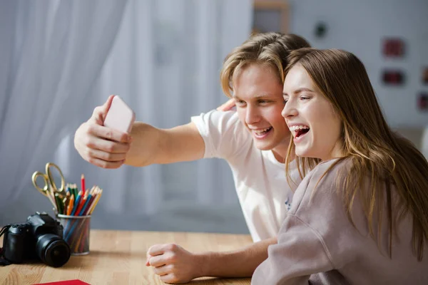 Momentos fotográficos felizes — Fotografia de Stock