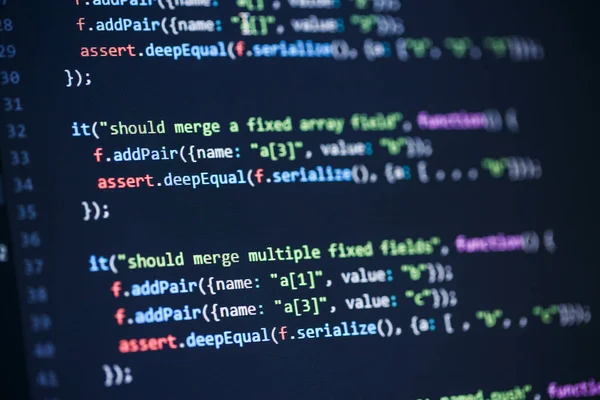 Yazılım bilgisayar programlama kodu