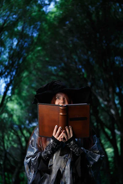 女巫的大书的照片 — 图库照片