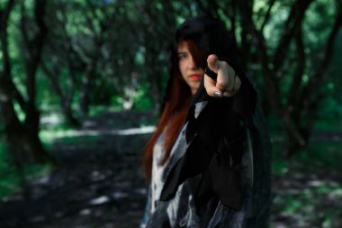 Cadı işaret parmak kamera