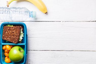 Fitness kahvaltı resim kutusunda