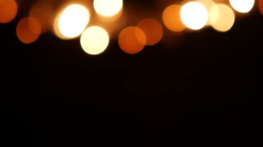 Soyut bulanık Noel Bokeh arka ışıklar. 4 k görüntüleri