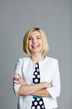 Kollarını çapraz güzel model