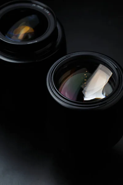 Image of several camera lenses — Stock Photo, Image