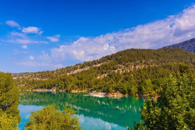  Dağ Alpleri'nde Verdon Kanyonu
