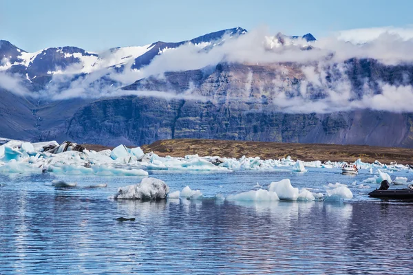 Laguna de hielo en iceland —  Fotos de Stock