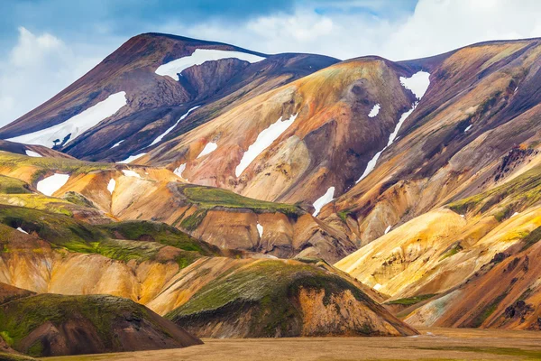 Nationaal Park Valley Landmannalaugar — Stockfoto
