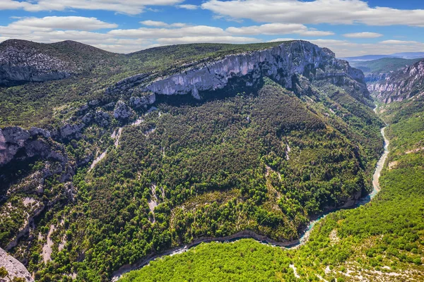 欧洲最大的山峡谷 — 图库照片