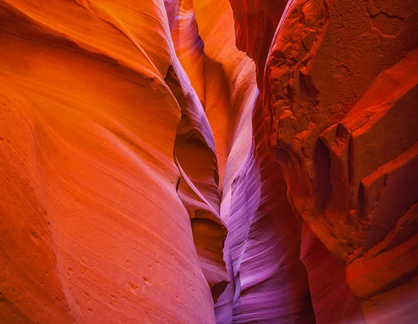 Rayons de soleil dans le canyon Antelope — Photo
