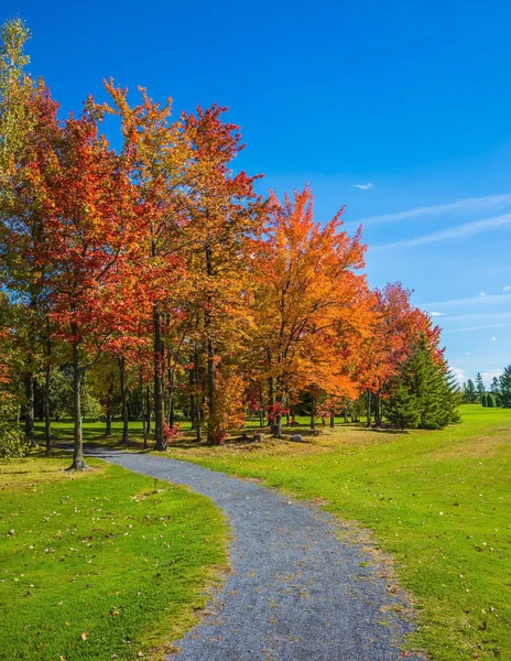 Indian summer in French Canada — Stock Photo, Image