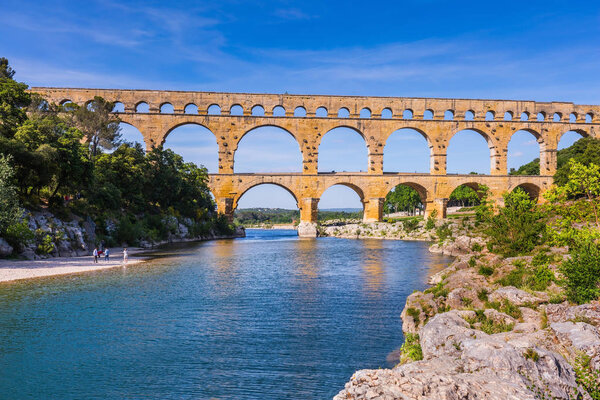 Aqueduct of Pont du Gard 