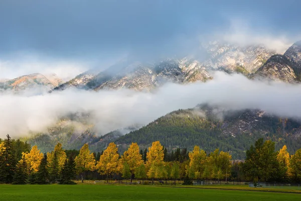 Dağlarda güzel sonbahar — Stok fotoğraf