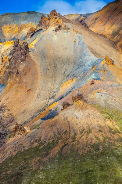 Sfumature delle montagne riolitiche — Foto Stock