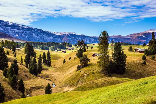 Rochas de Alpes di Siusi — Fotografia de Stock