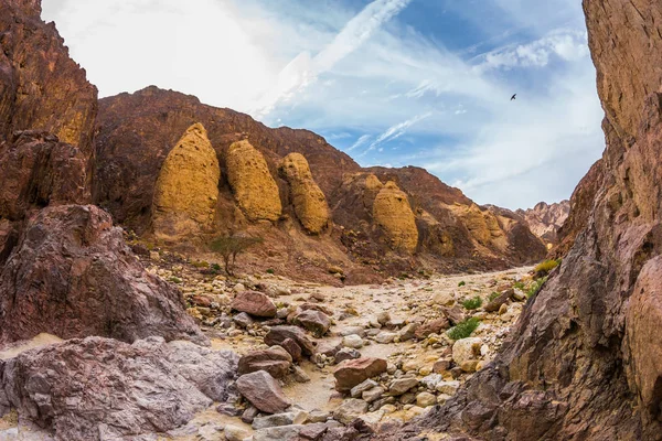 Wielobarwny Black canyon — Zdjęcie stockowe