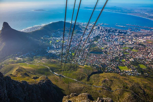 Panorama da Cidade do Cabo — Fotografia de Stock