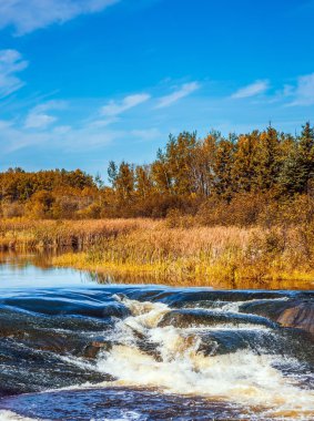 Kanada'da Winnipeg Nehri