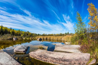 Kanada'da Winnipeg Nehri