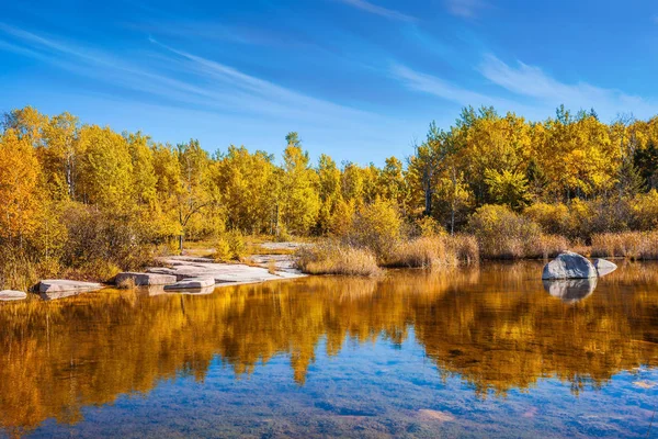 Вінніпег річка в Канаді — стокове фото