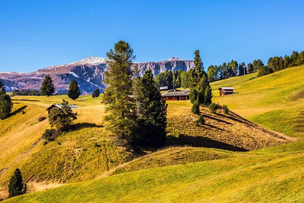 Rochas de Alpes di Siusi — Fotografia de Stock