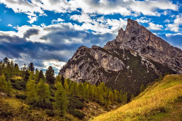 Vista pitoresca de Dolomitas — Fotografia de Stock