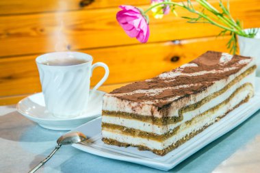 Lezzetli pasta Tiramisu