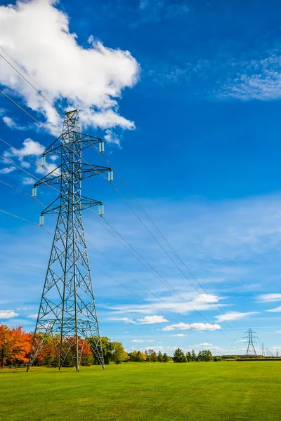 Strahlend sonniger Tag im französischen Kanada — Stockfoto