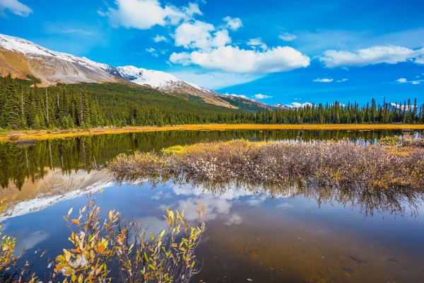Hösten i Kanada. Begreppet ekoturism — Stockfoto