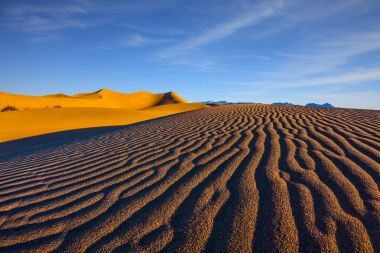 muhteşem kumlu dalgalar dunes üzerinde