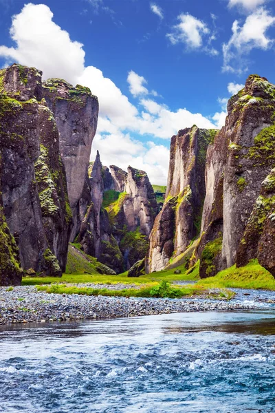 Cañón de cuentos y leyendas en Islandia —  Fotos de Stock