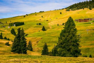 Alpler di Siusi manzara