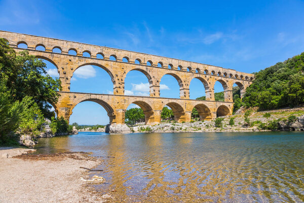 Aqueduct Pont du Gardon