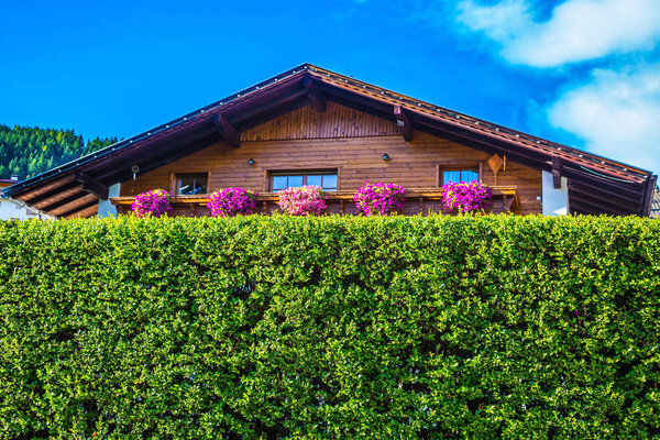 Wooden house - a chalet 