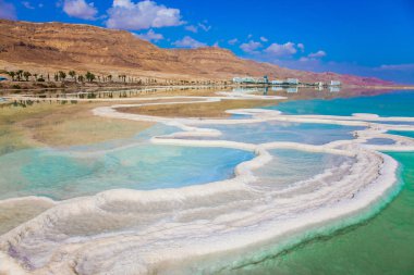Salty Dead Sea clipart