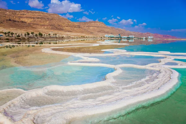 Salty Dead Sea — стоковое фото