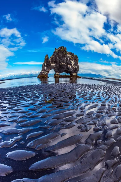 İzlanda güneş batımında — Stok fotoğraf