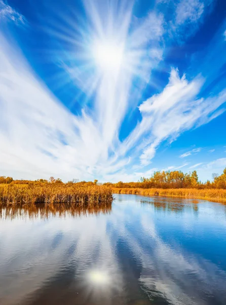 Beautiful Landscape Calm Winnipeg River Old Pinawa Dam Park — Stock Photo, Image