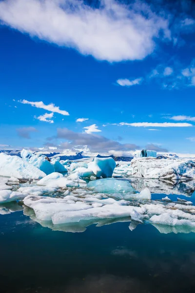 Prachtvolles Morgenlicht Der Eislagune — Stockfoto