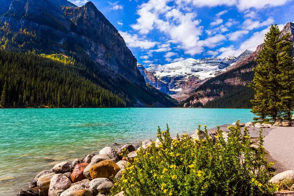 Il pittoresco lago — Foto Stock