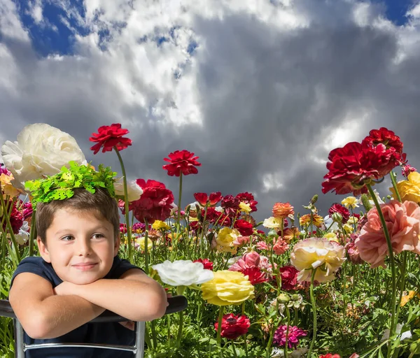 The strong wind — Stock Photo, Image