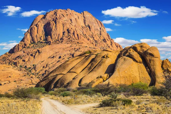 Taş Çölü Namib Çölündeki Resimli Kayalıklar Afrika Git Aktif Aşırı — Stok fotoğraf